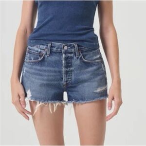 AGolde Parker Vintage Cut Off Shorts Size 28 NWT